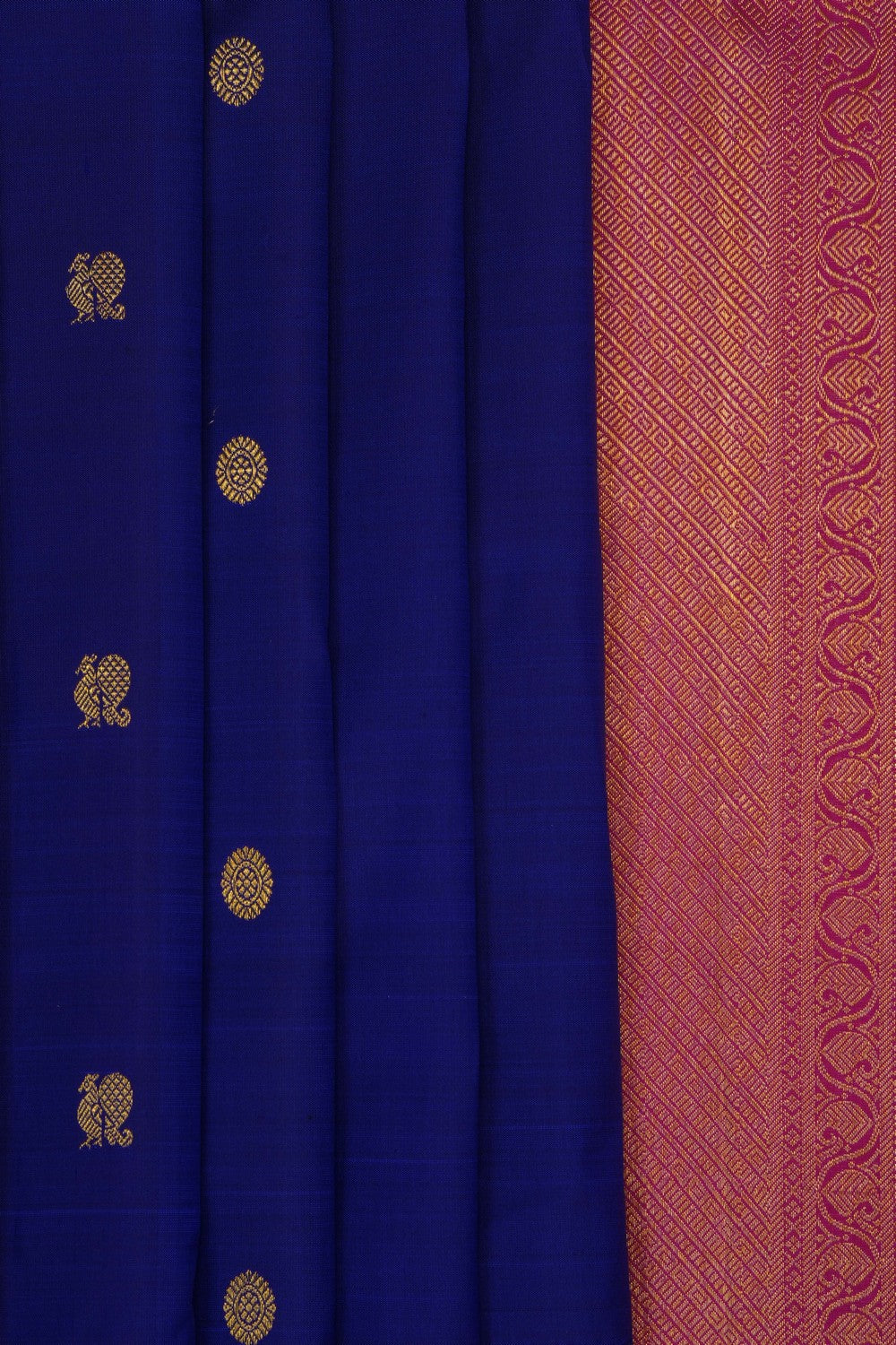 Image of Purple Arani Silk Saree