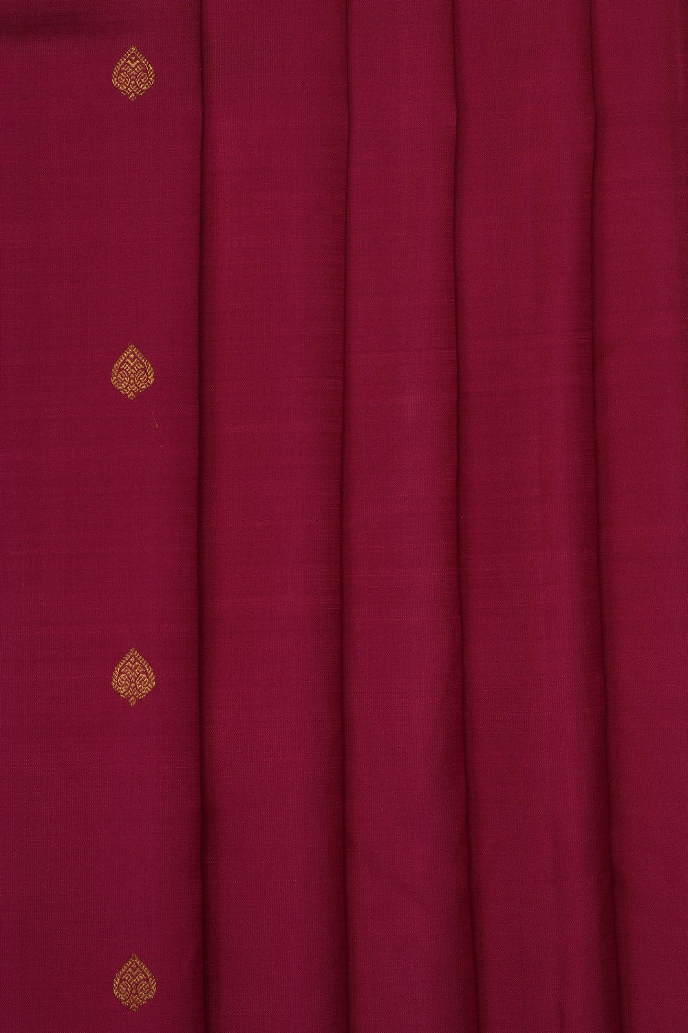 Image of Red Arani Silk Saree