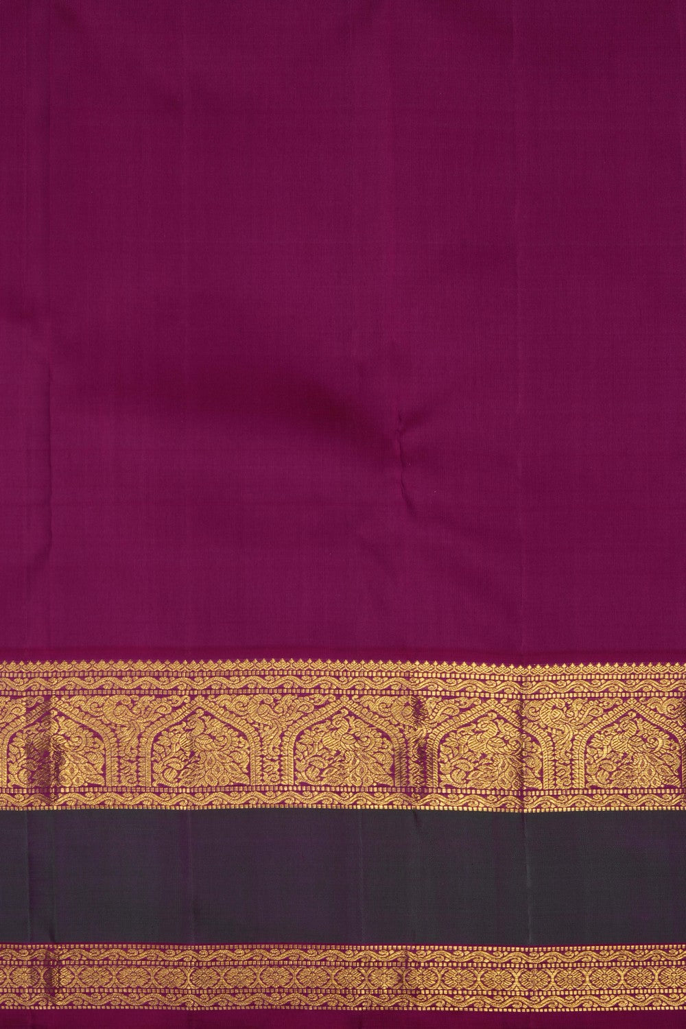 Image of Beige Arani Silk Saree