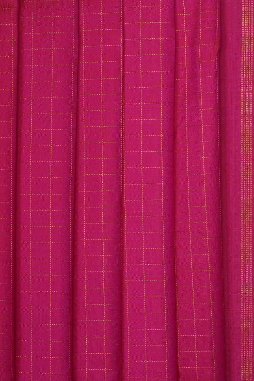 Image of Pink South Silk Kattam Saree