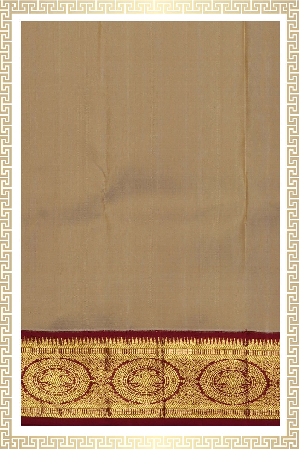 Image of arani-silk-dhoti-with-kanduva-8-x-4-3-pcs-set-p-18937783