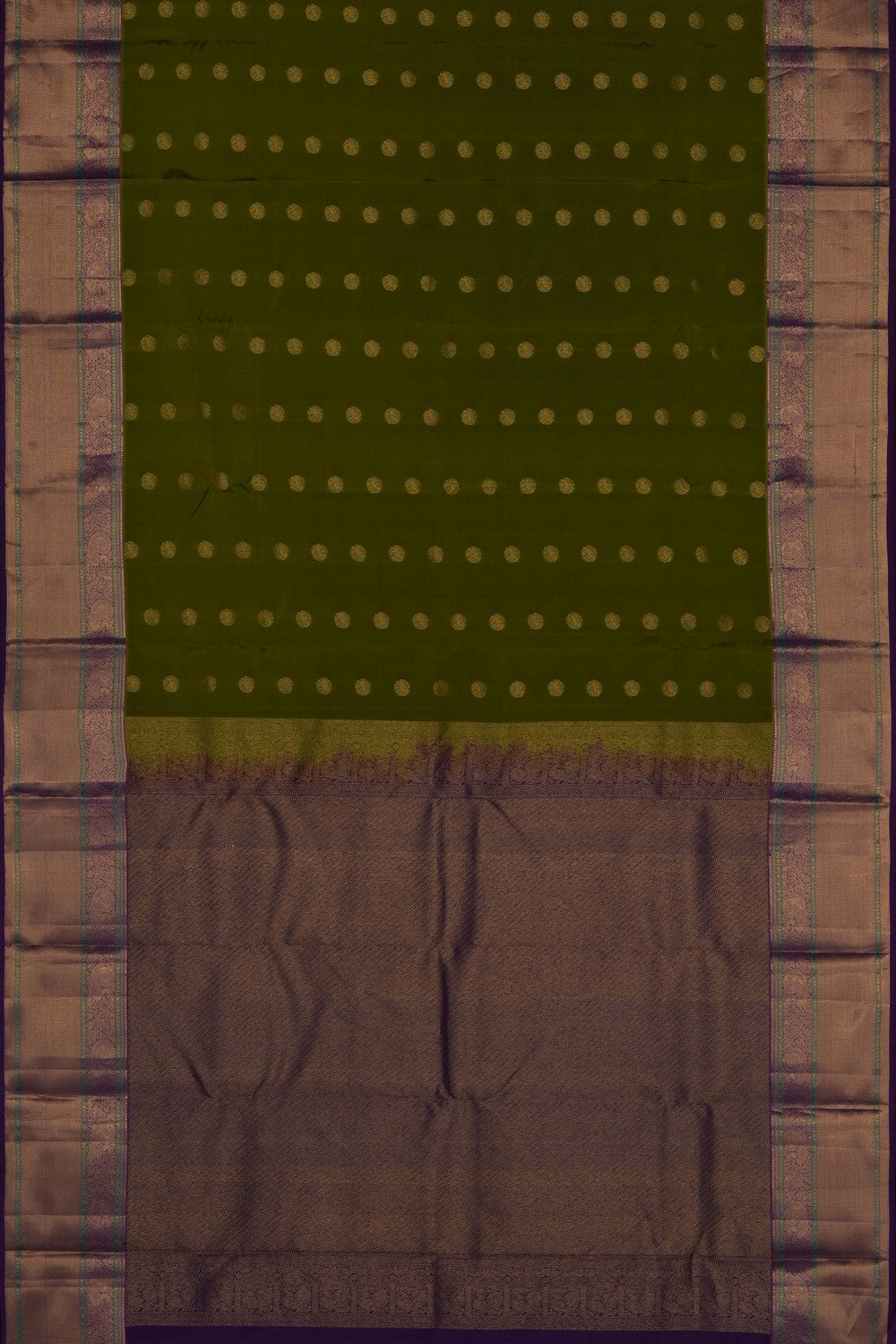 Image of Green South Silk Saree