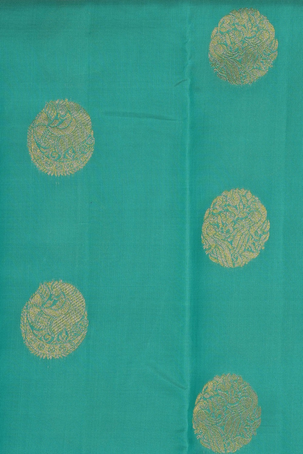 Image of Sea-Green South Silk Saree