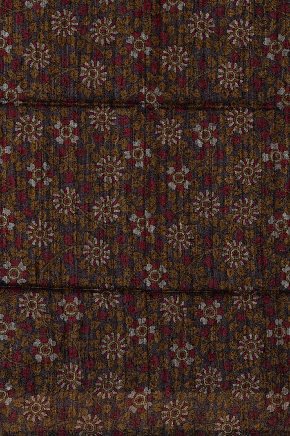 Image of Violet Tussar Silk Saree