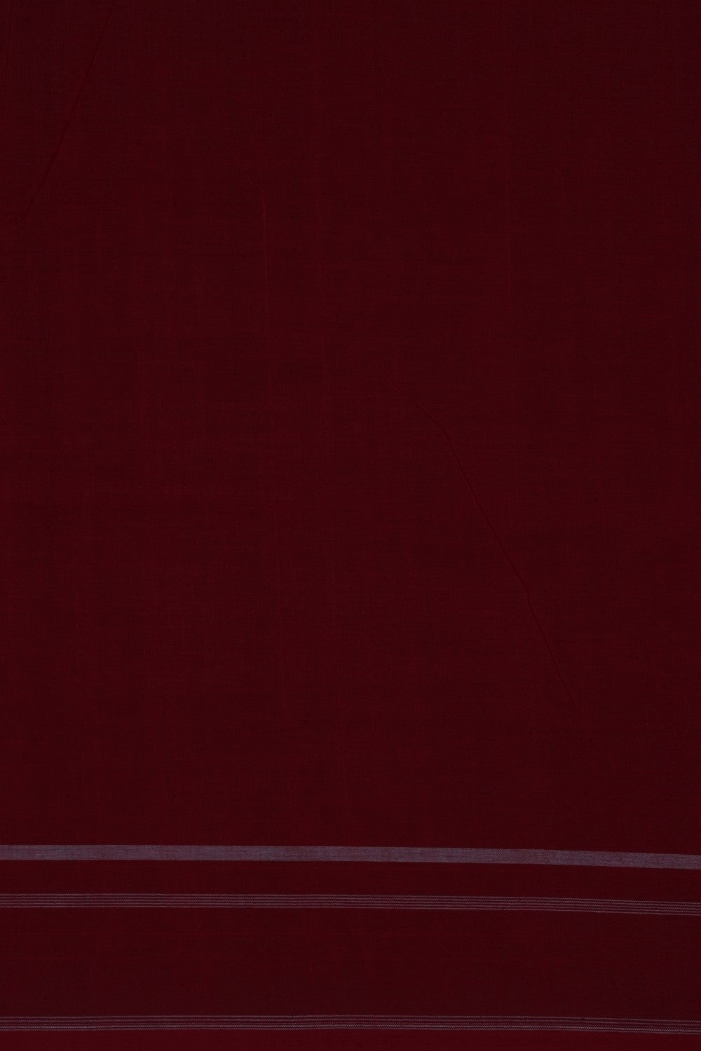 Image of Red Pochampally Ikat Cotton Saree
