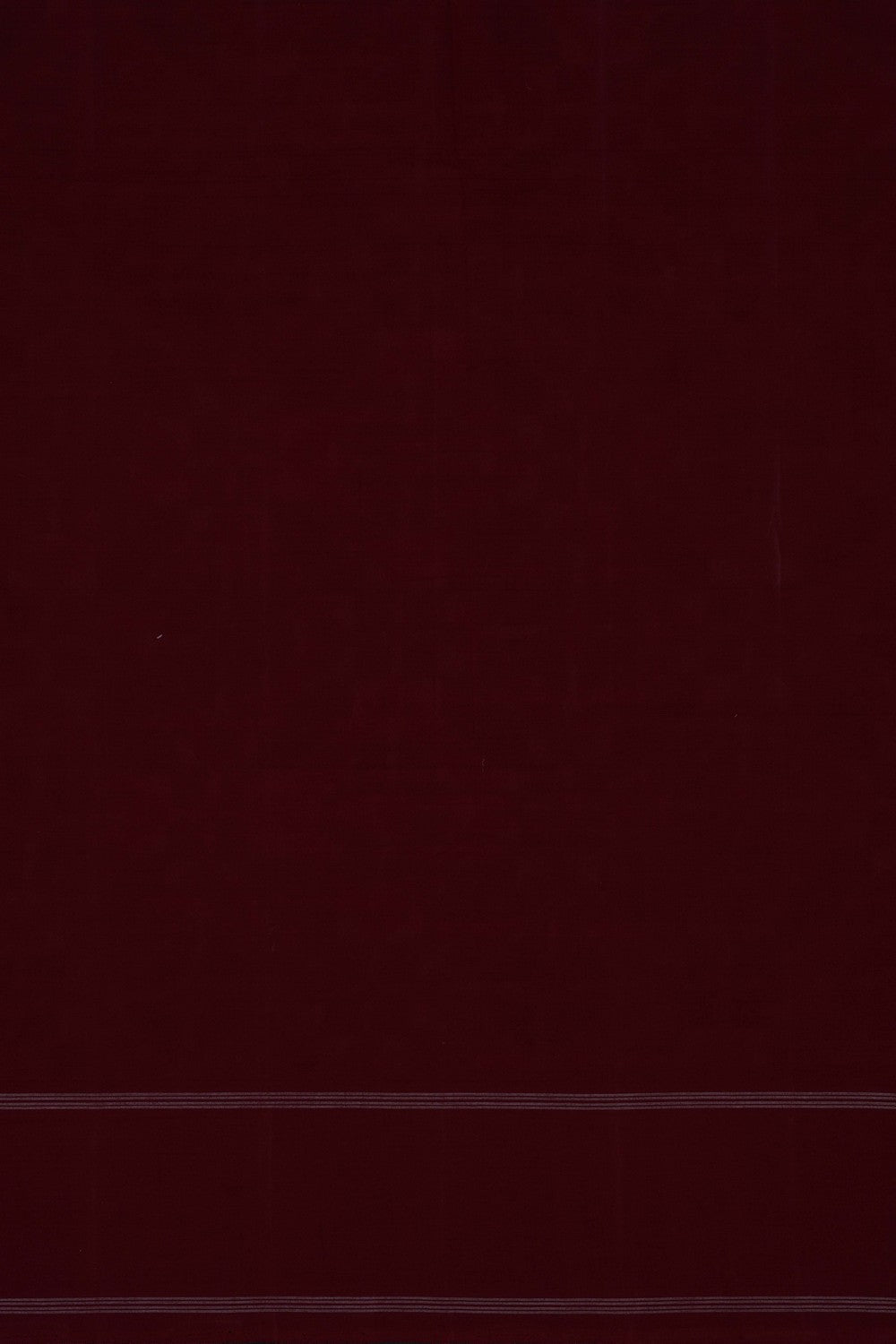 Image of Maroon Pochampally Ikat Cotton Saree