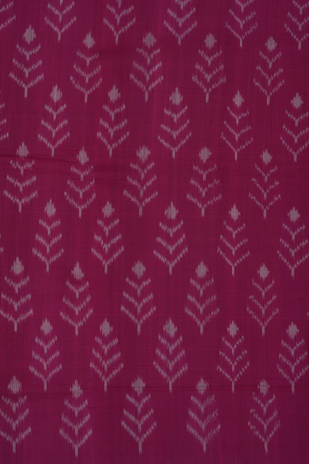 Image of Pink Pochampally Ikat Cotton Saree