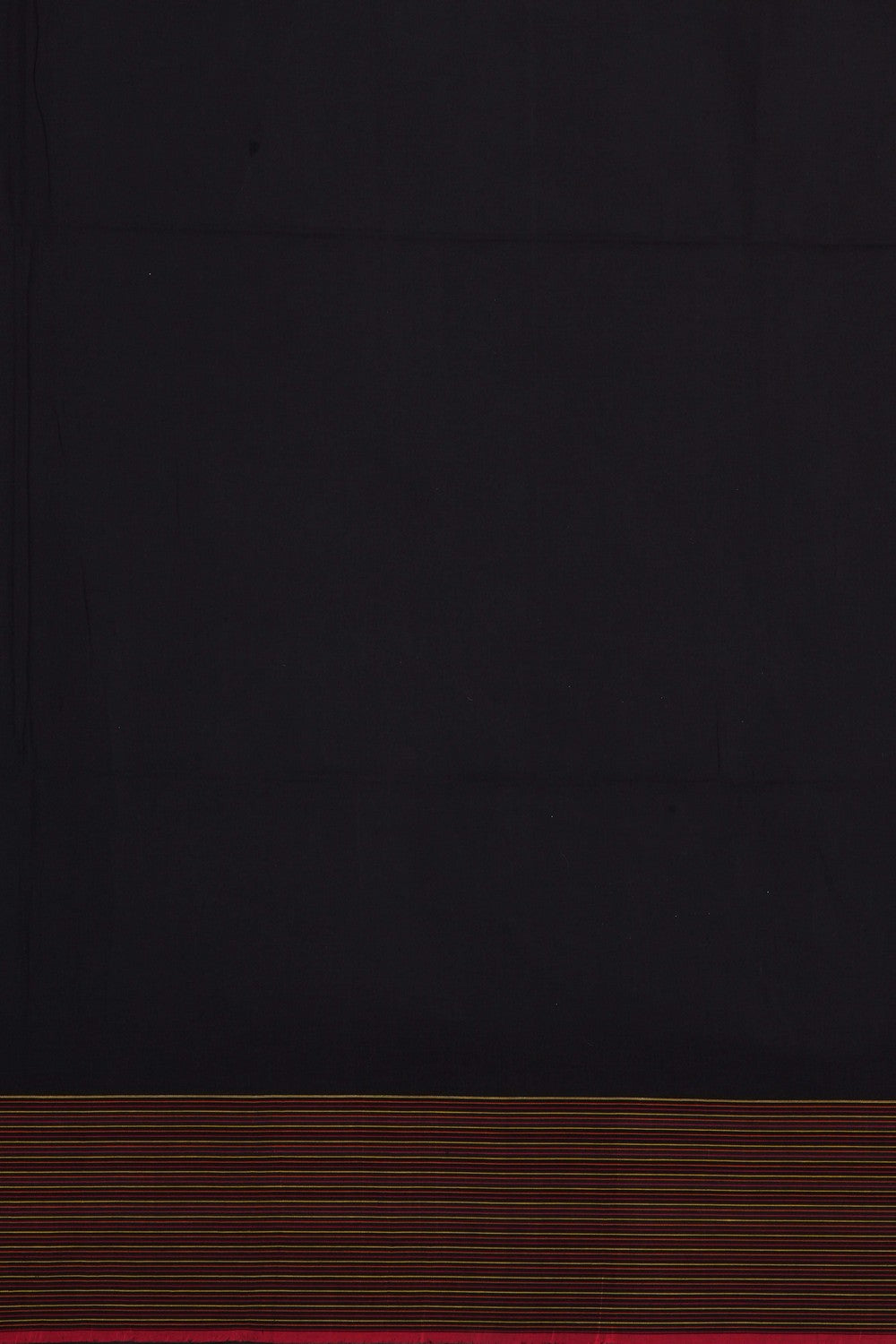 Image of Black Dhakai Cotton Saree