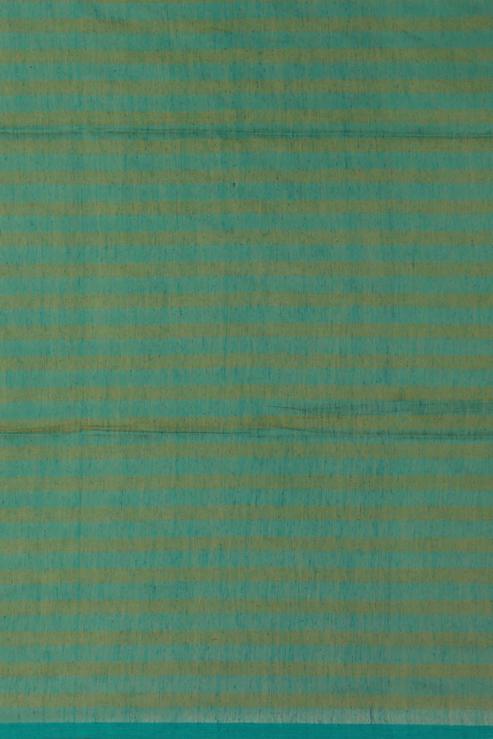 Image of Mustard Cotton Silk Embroidery Saree