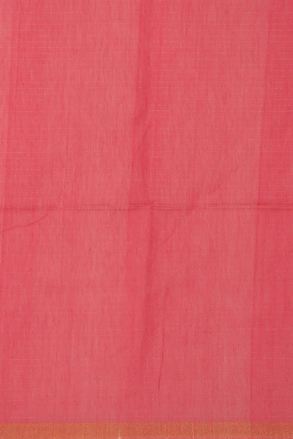 Image of Pink Cotton Silk Embroidery Saree