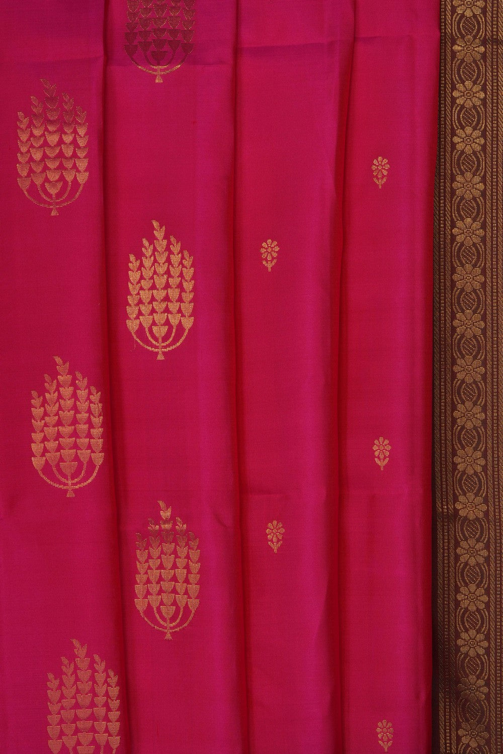 Image of Pink South Silk Saree