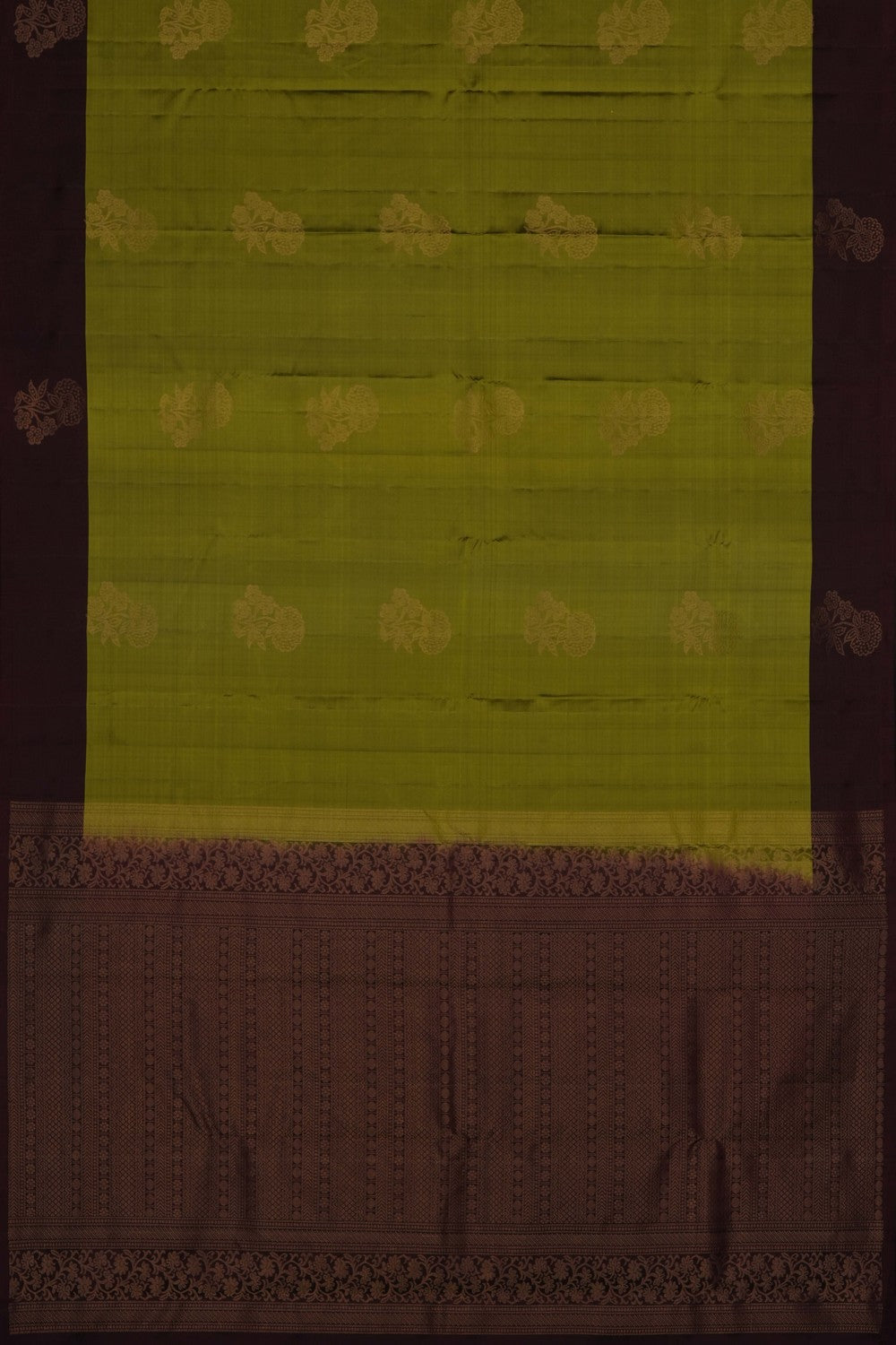 Image of Green South Silk Saree