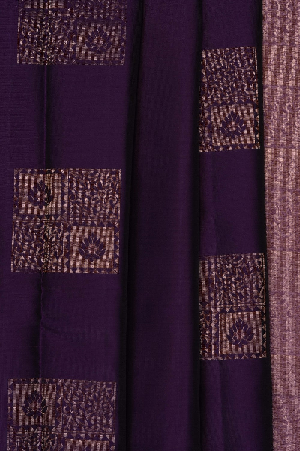 Image of Violet South Silk Saree