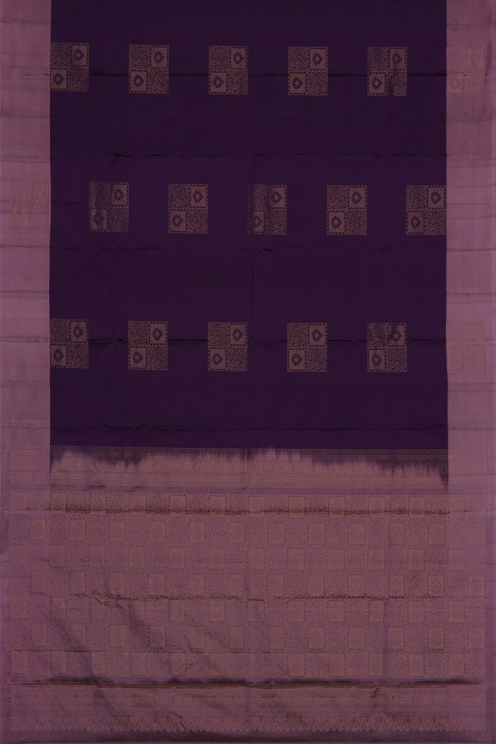 Image of Violet South Silk Saree