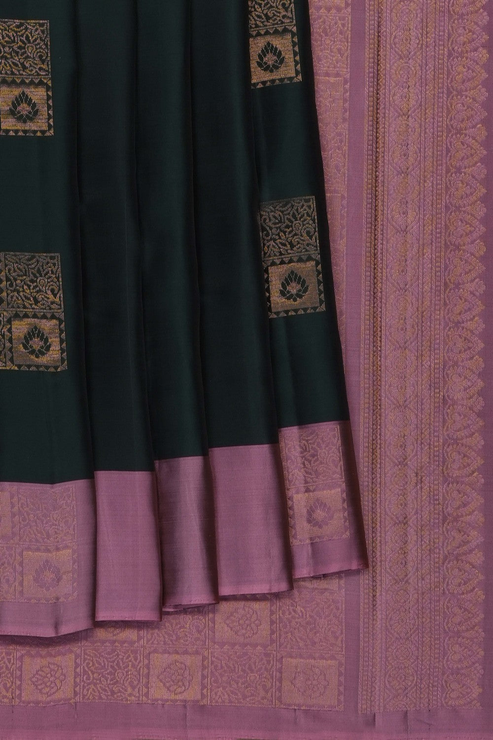 Image of Green South Silk Saree