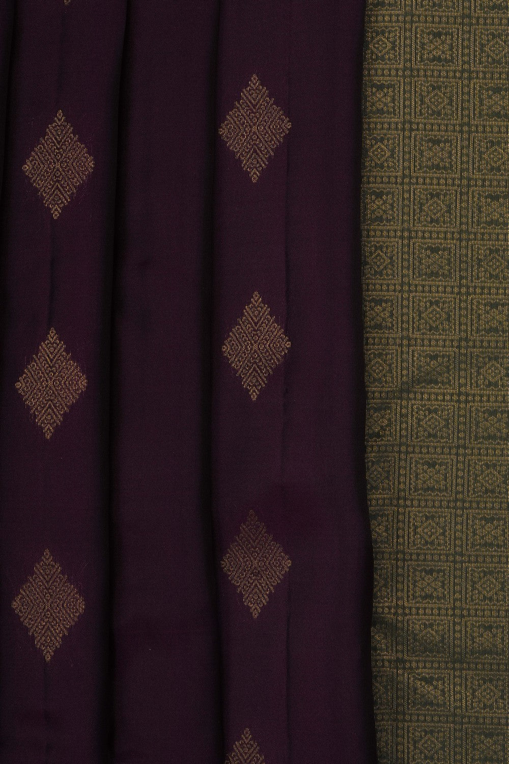 Image of Violet South Silk Saree