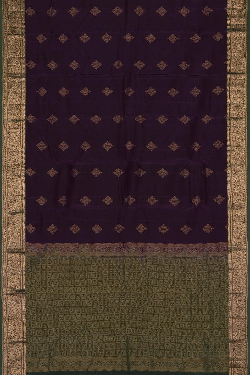 Image of Violet South Silk Saree