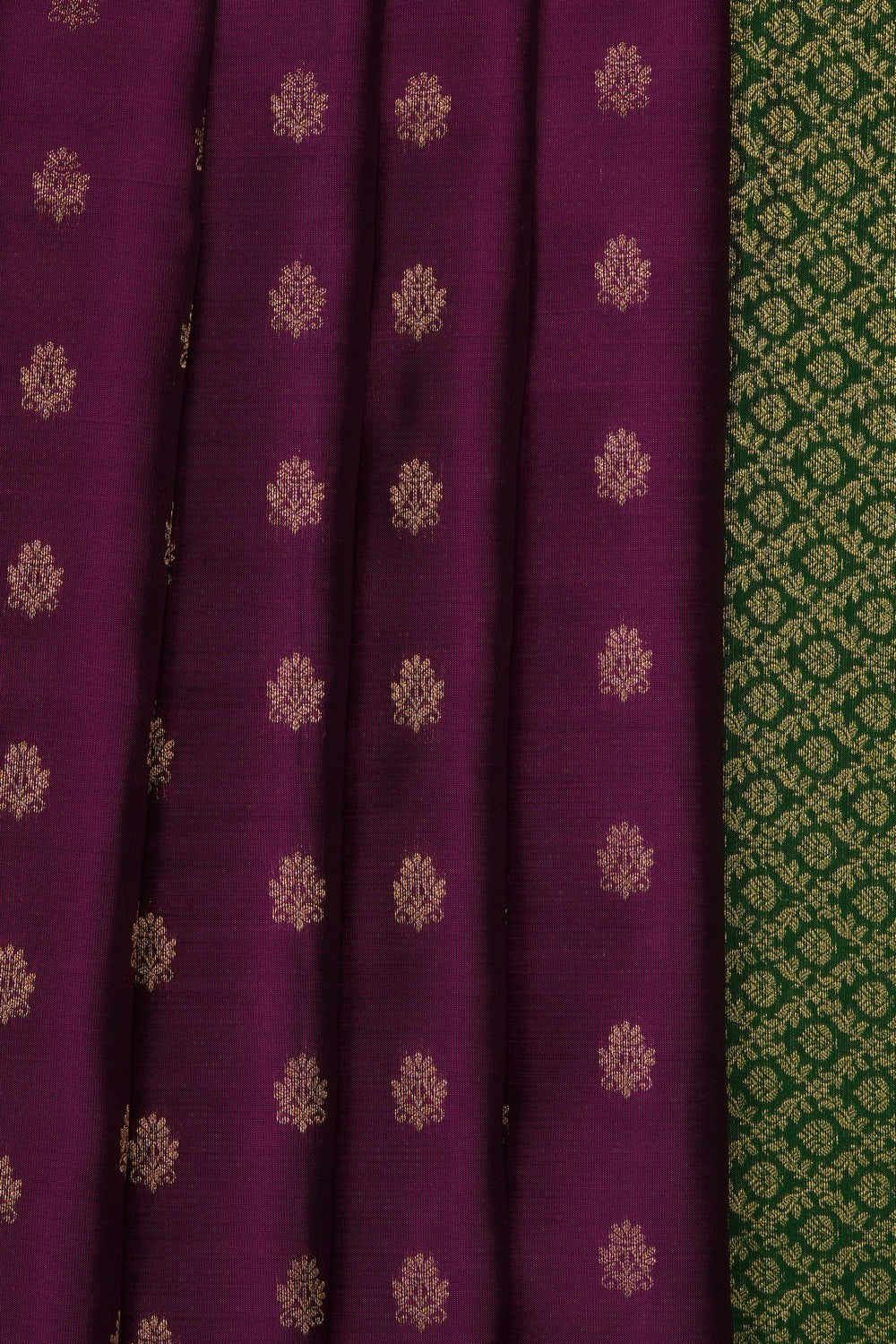 Image of Magenta South Silk Saree
