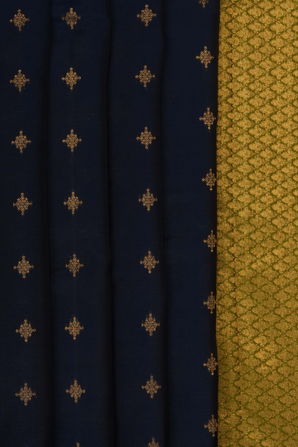 Image of Blue South Silk Saree