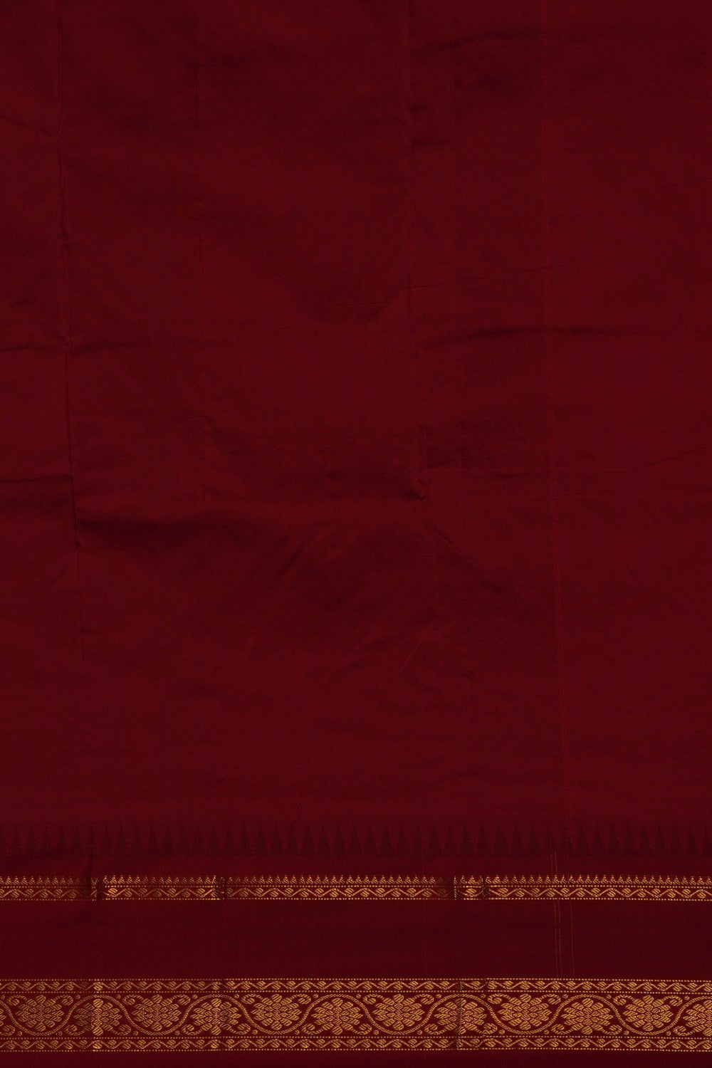 Image of Green Narayanpet Silk Kattam Saree