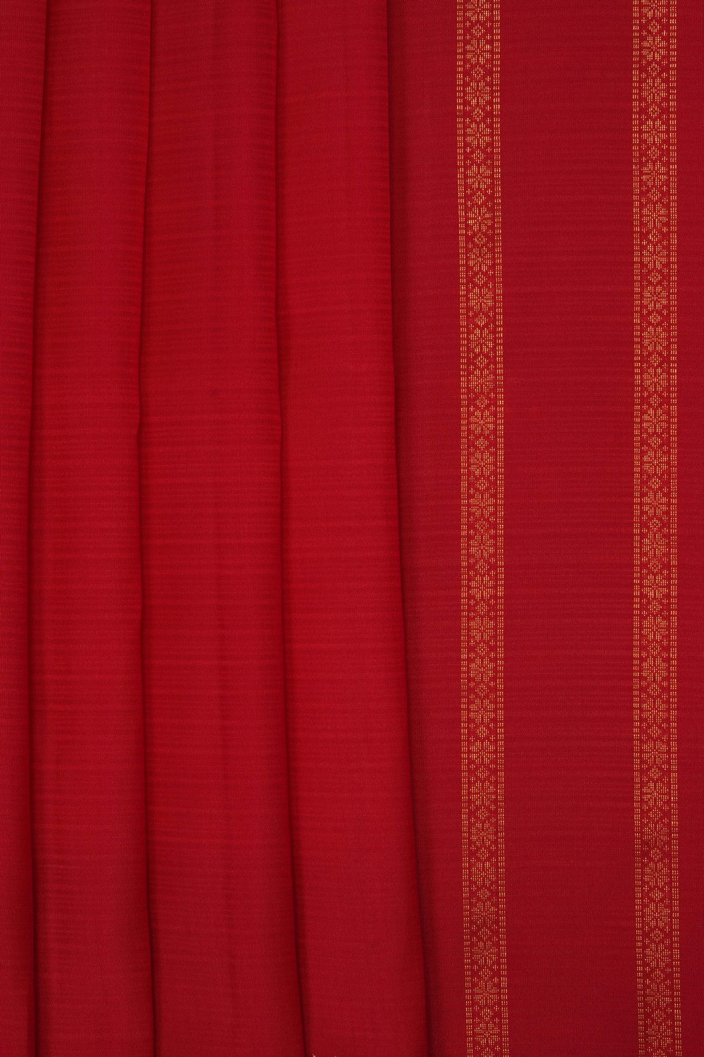 Image of Red South Silk Saree
