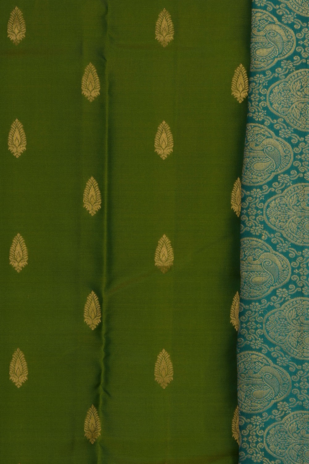 Image of Green Silk Saree