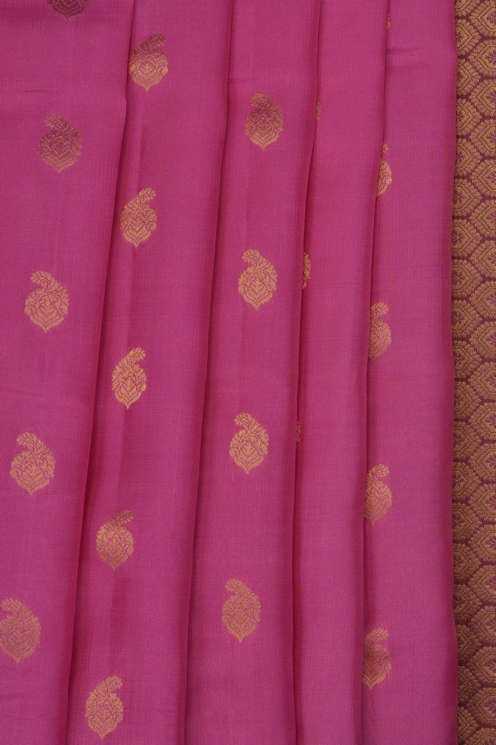 Image of Pink Silk Saree