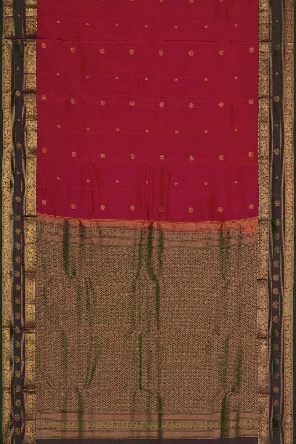 Image of Pink South Silk Saree