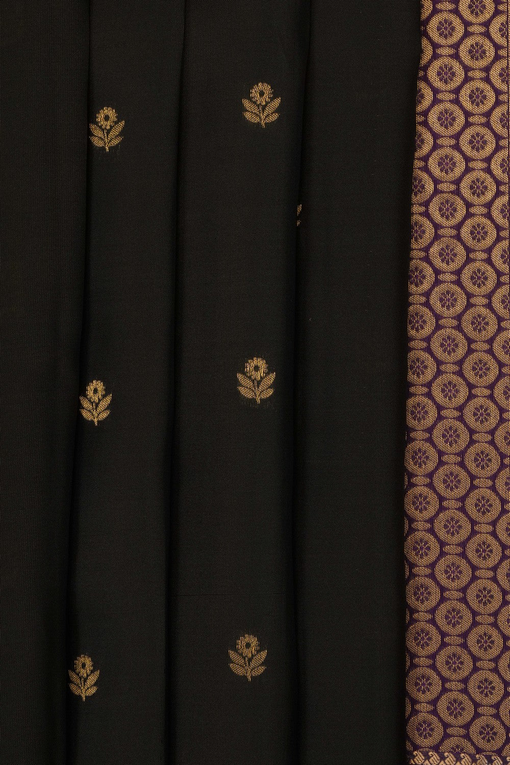 Image of Moss Green South Silk Saree