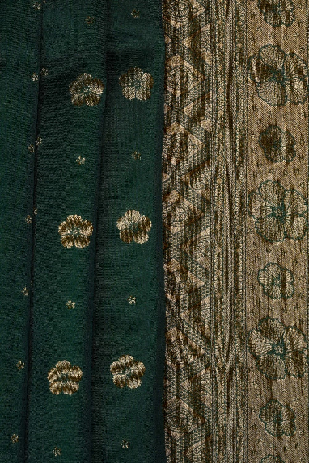 Image of Green Silk Saree