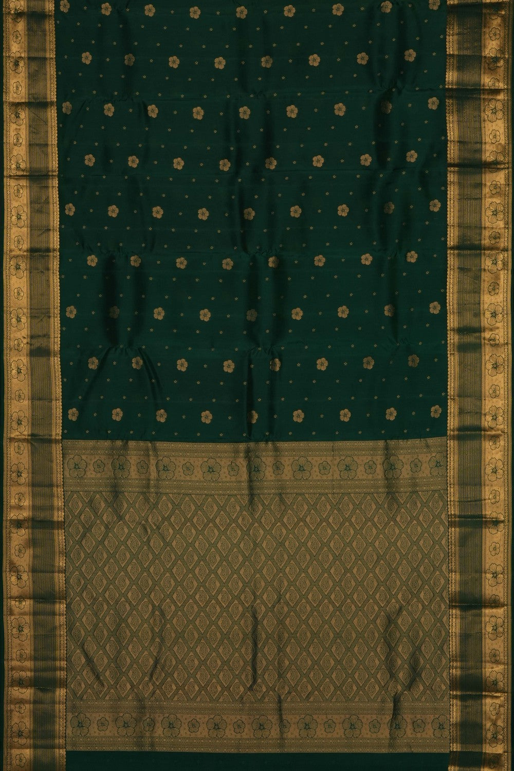 Image of Green Silk Saree