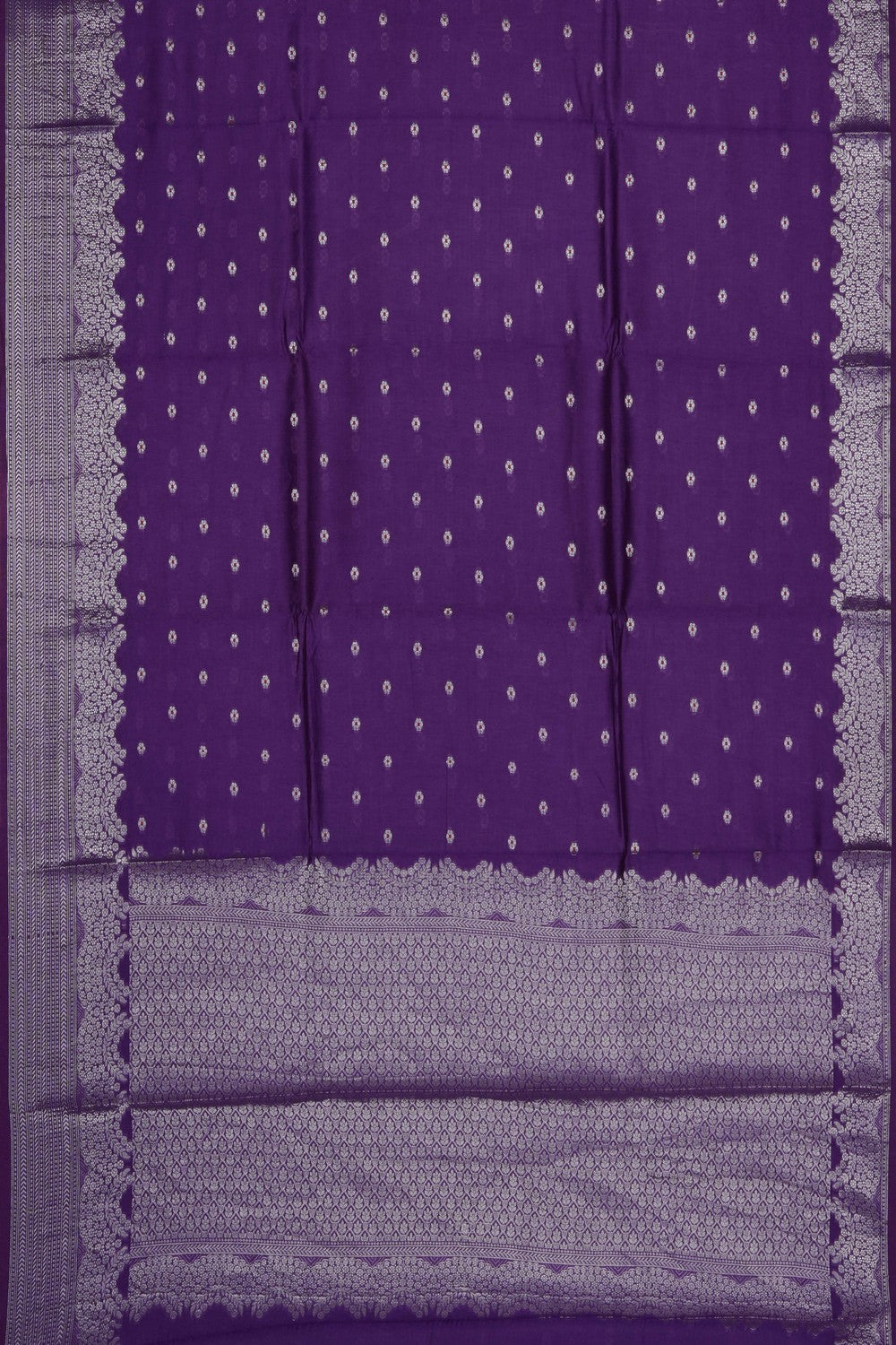 Image of Purple Chiniya Silk Saree