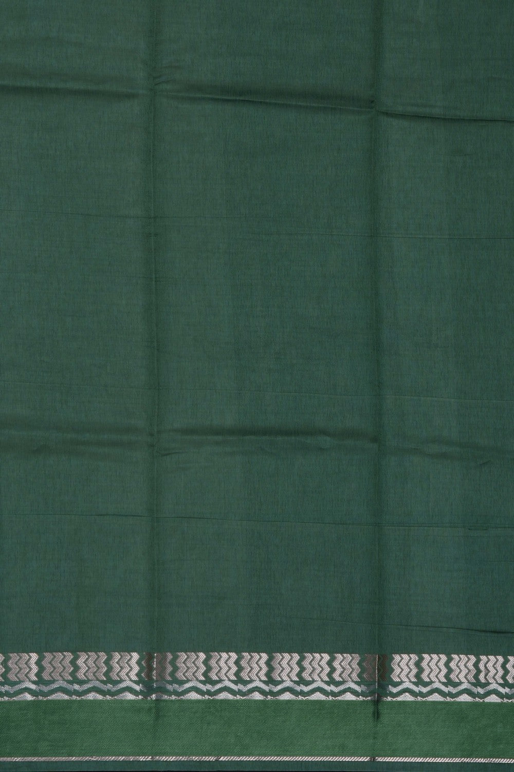 Image of Green Chiniya Silk Saree