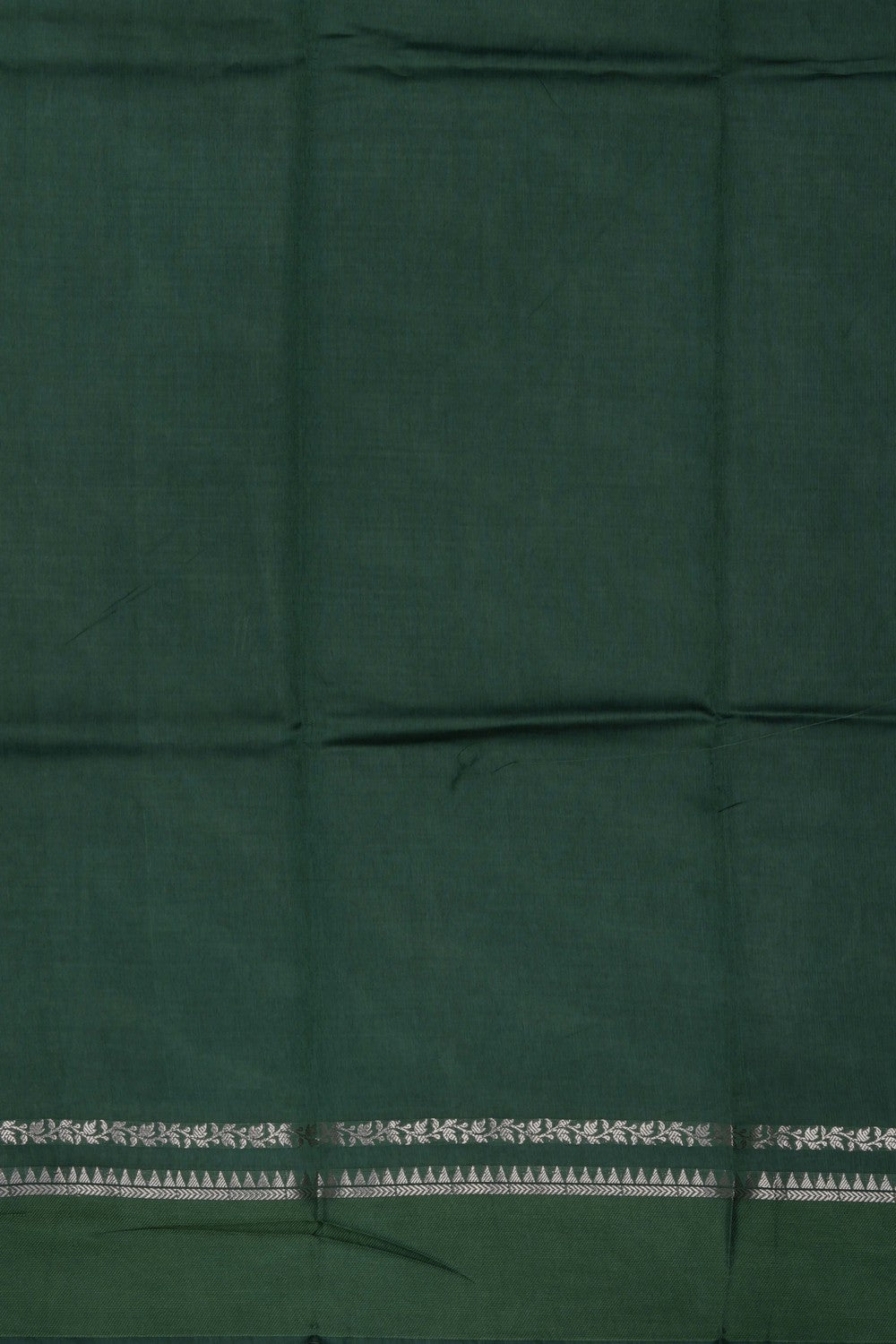 Image of Green Chiniya Silk Saree
