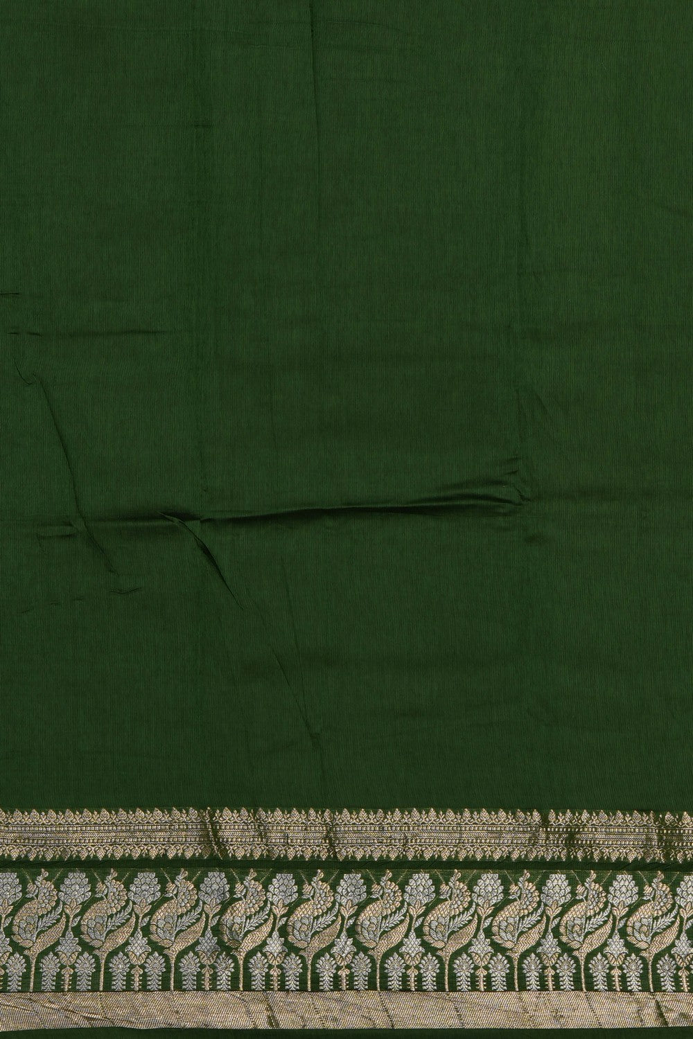 Image of Grey Chiniya Silk Saree