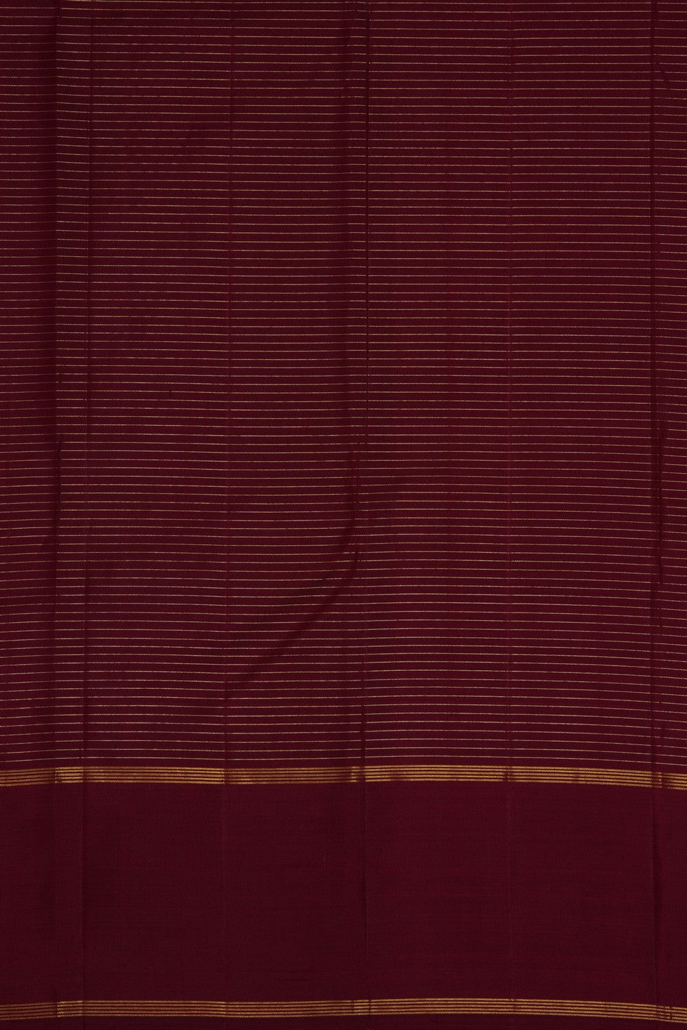 Image of Maroon Arani Silk Kattam Saree