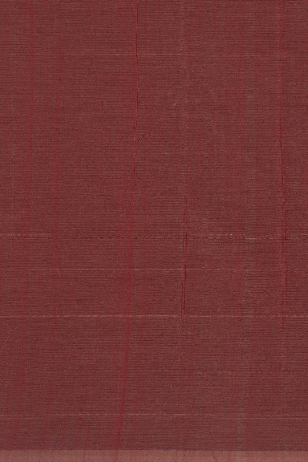 Image of Maroon Pochampally Ikat Cotton Saree