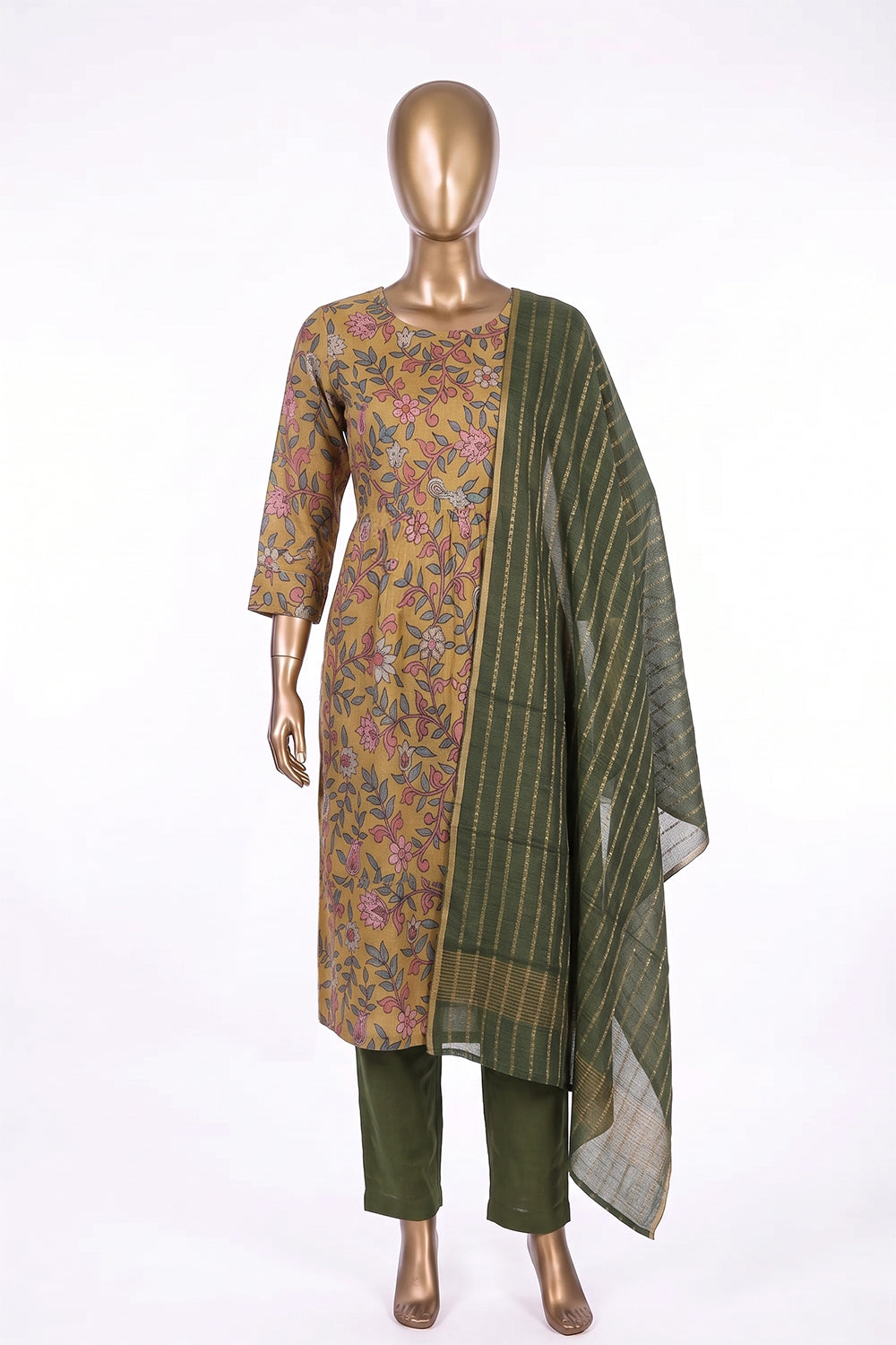 Image of Unstitched Suit Set Fabric (3 Pcs Set)