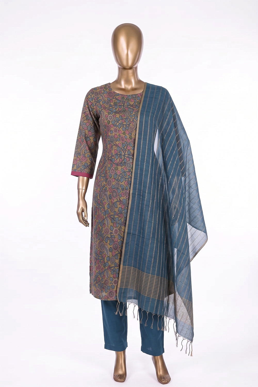 Image of Unstitched Suit Set Fabric (3 Pcs Set)