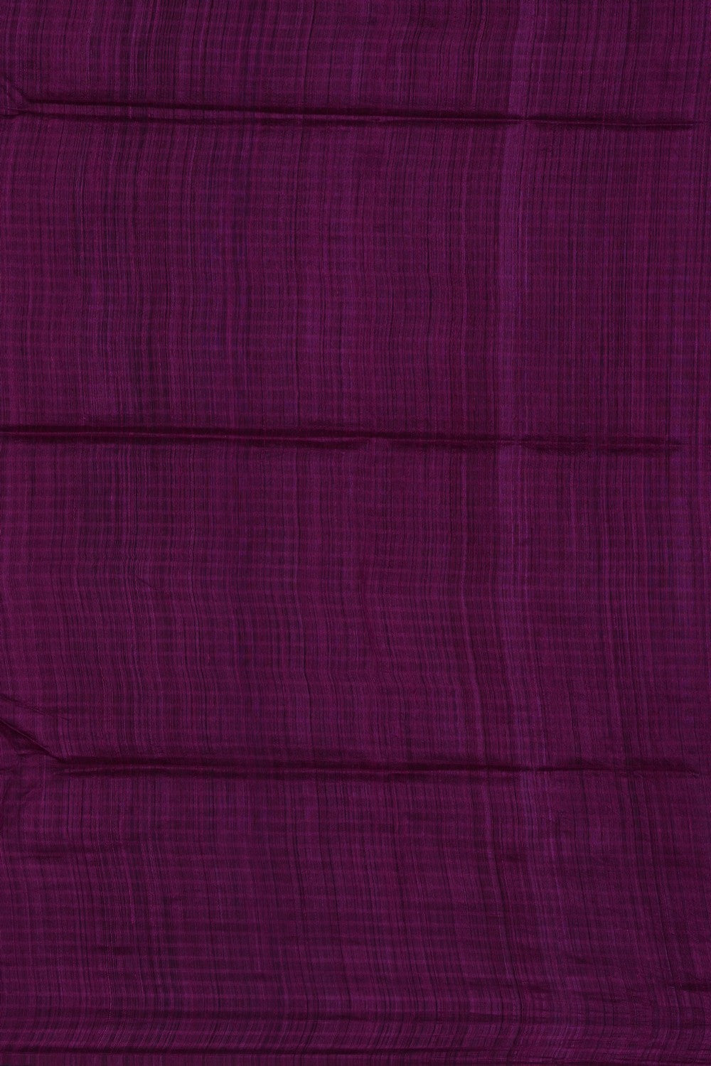 Image of Purple Tussar Silk Embroidery Saree