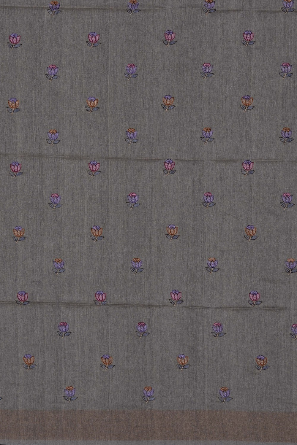 Image of Beige Tussar Silk Saree