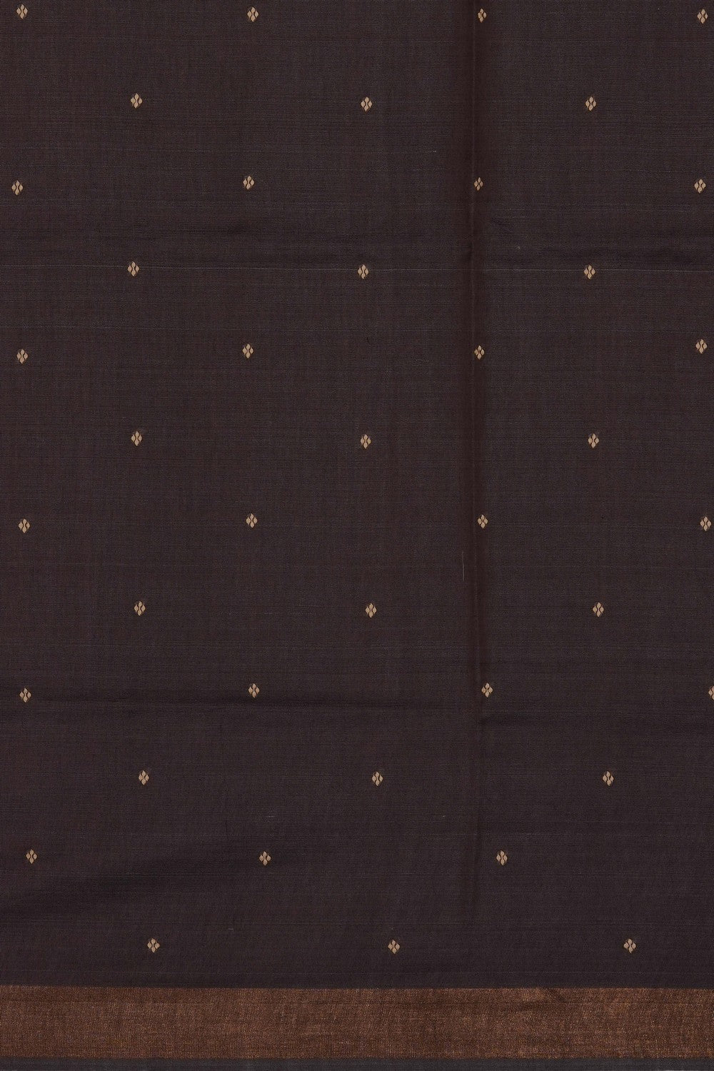 Image of Beige Tussar Silk Embroidery Saree