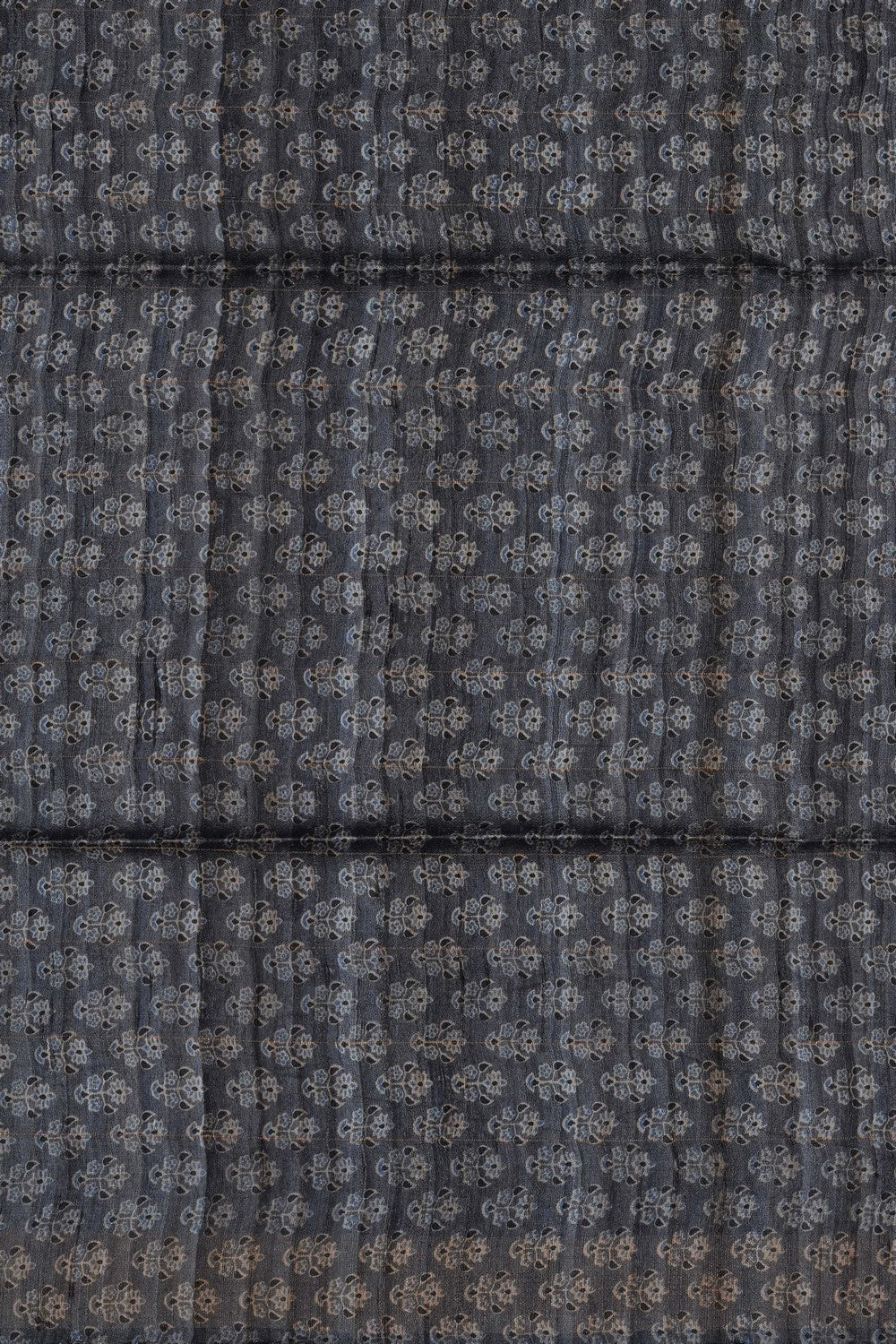 Image of Beige Tussar Silk Saree
