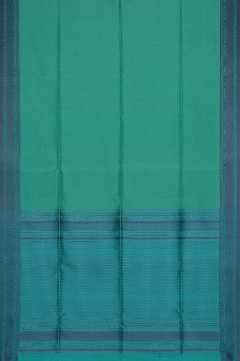 Image of Sea-Green Pure Silk Saree