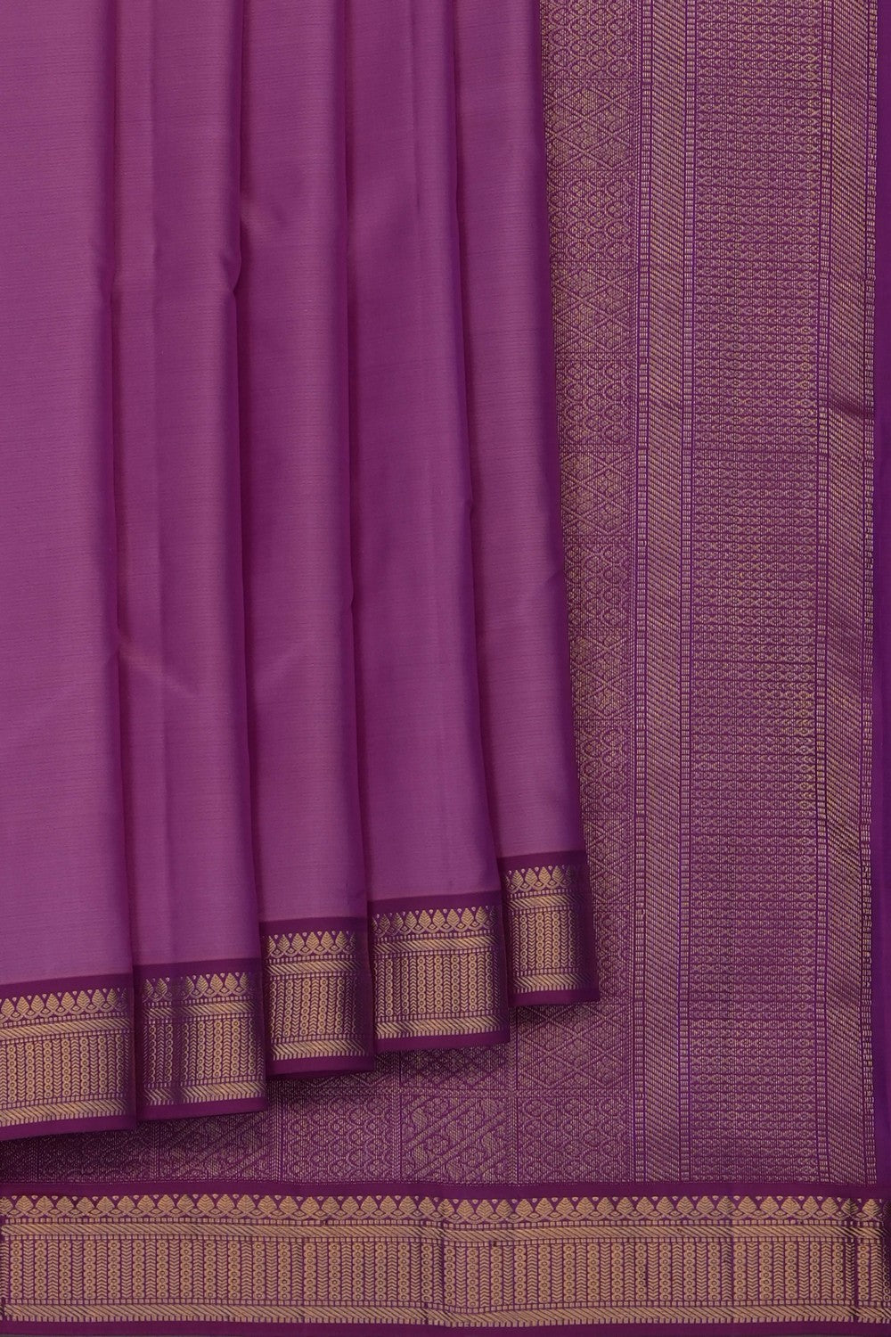 Image of Lavender-Pink South Silk Saree
