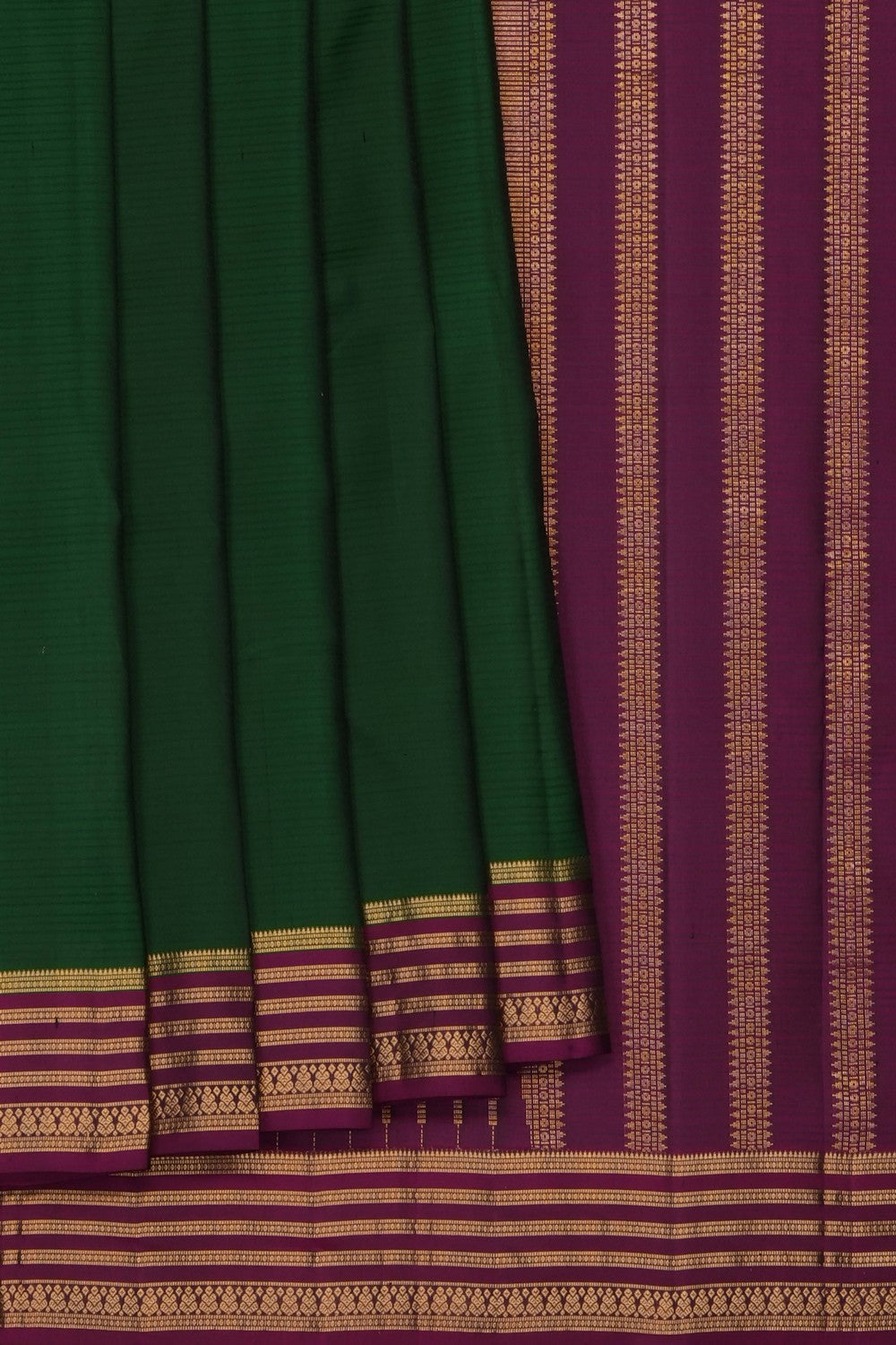 Image of Green South Silk Saree