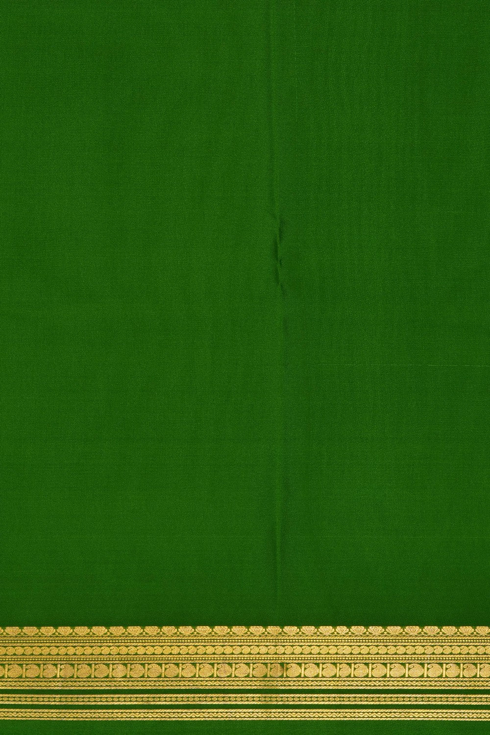 Image of Pastel-Green Crepe Saree