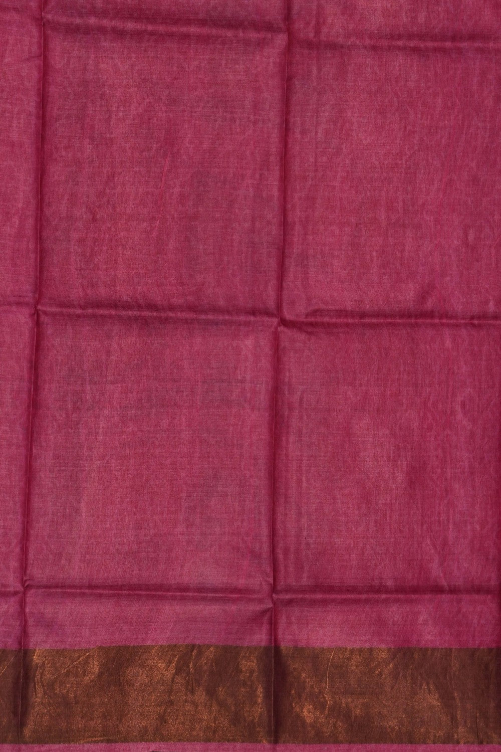 Image of Pink Desi Tussar Silk Saree