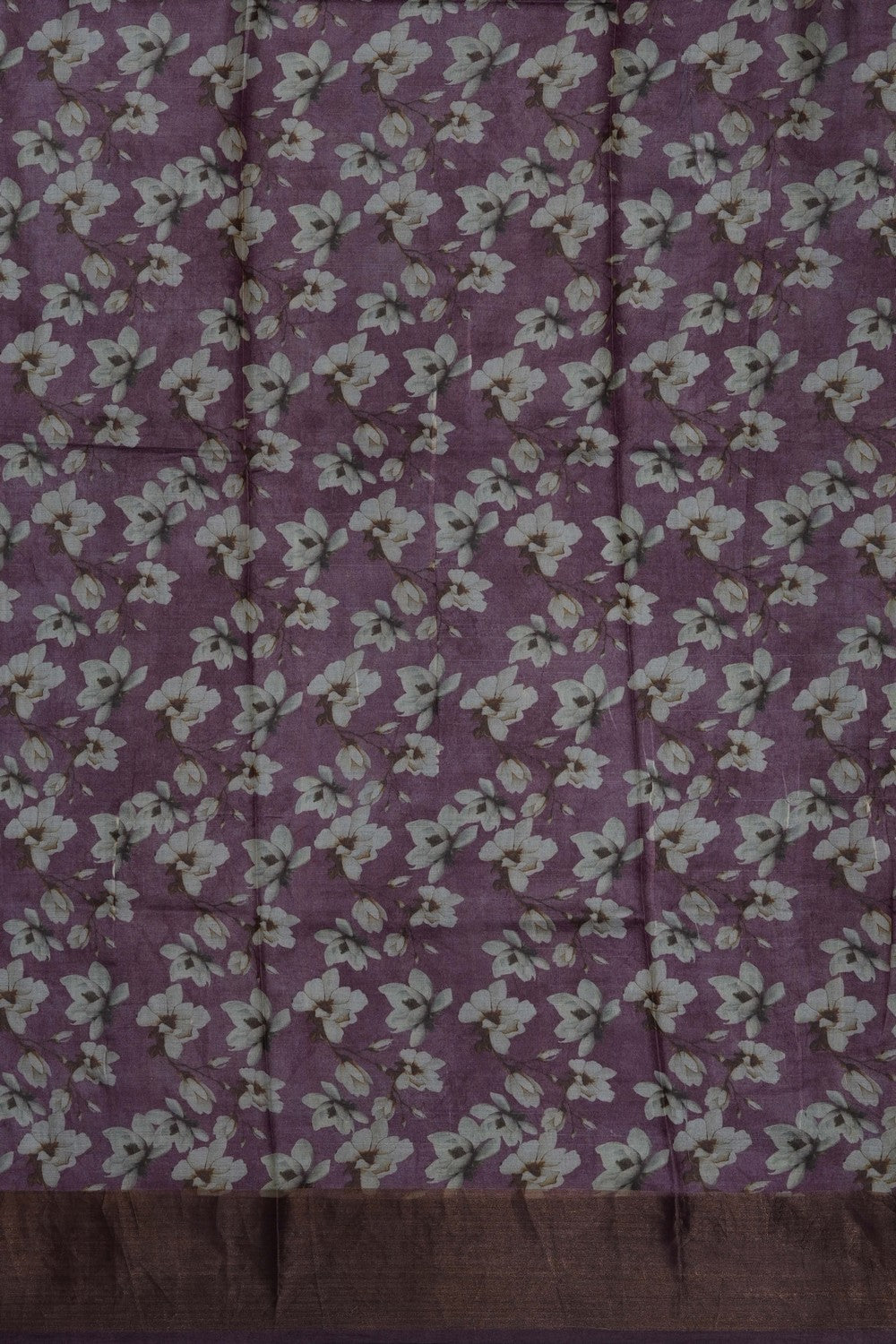 Image of Pink Desi Tussar Silk Saree
