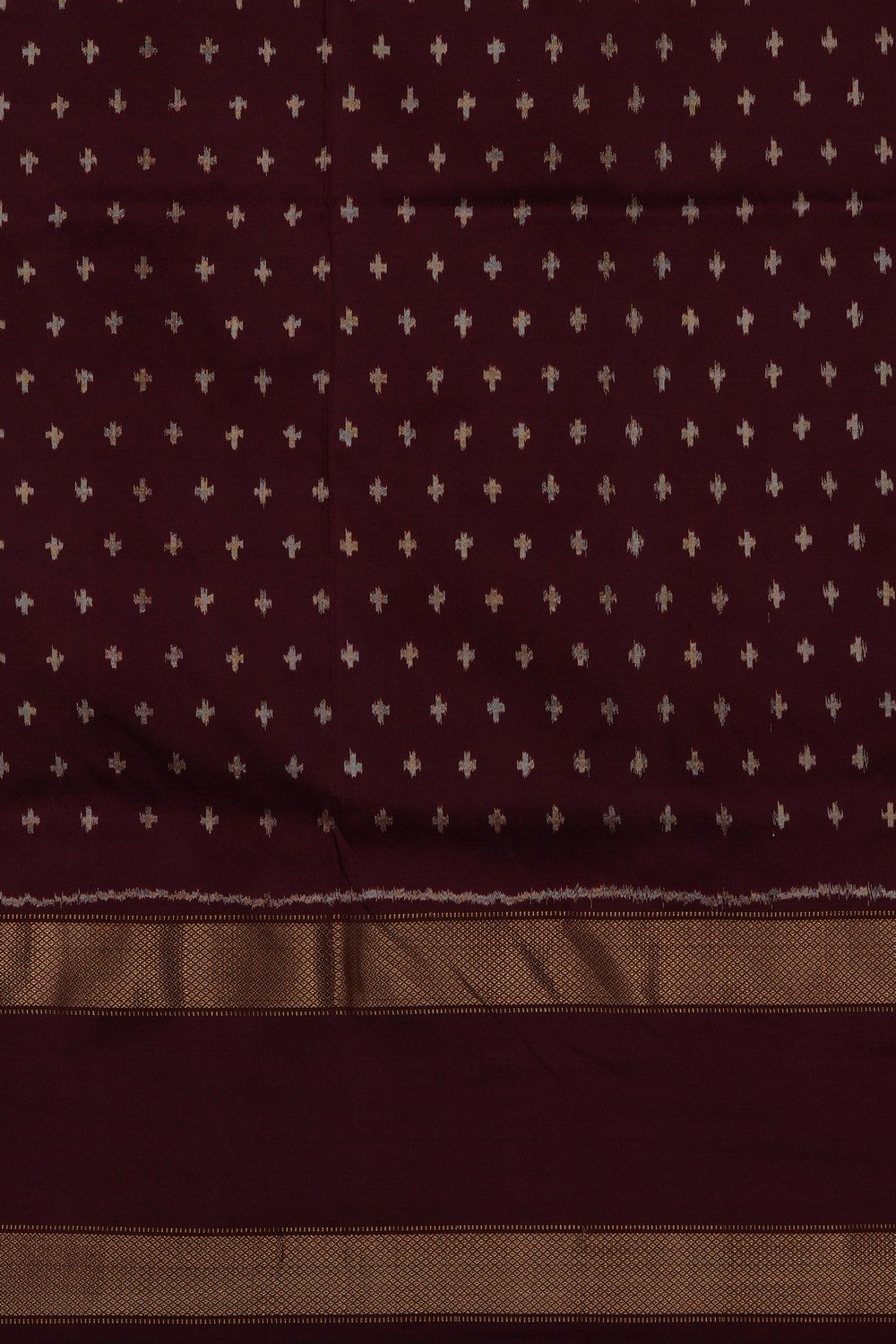 Image of Pochampally Ikat Silk Saree
